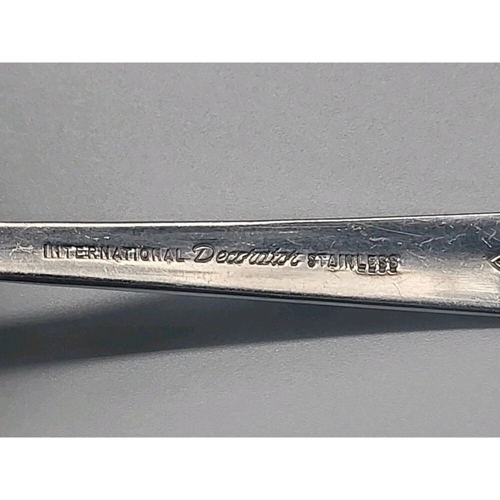 International ROSE LACE Stainless Decorator Gravy Ladle